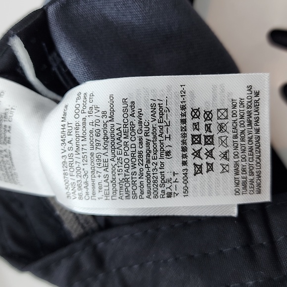 VANS CAP HAT WITH EMROIDED LOGO ON THE FRONT, NAVY BLUE COLOR,UNISEX - Picture 10 of 12